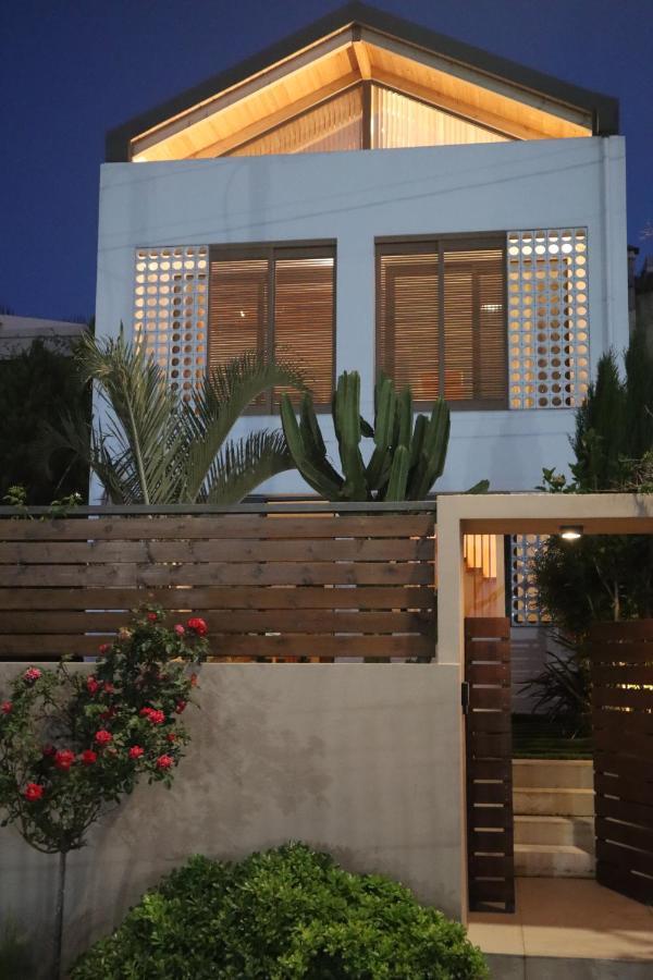 Fos Villa, A Luxe House With Private Heated Pool Galatás Eksteriør bilde