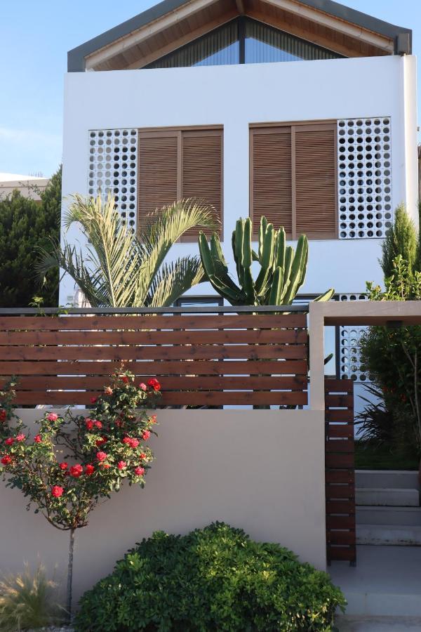 Fos Villa, A Luxe House With Private Heated Pool Galatás Eksteriør bilde