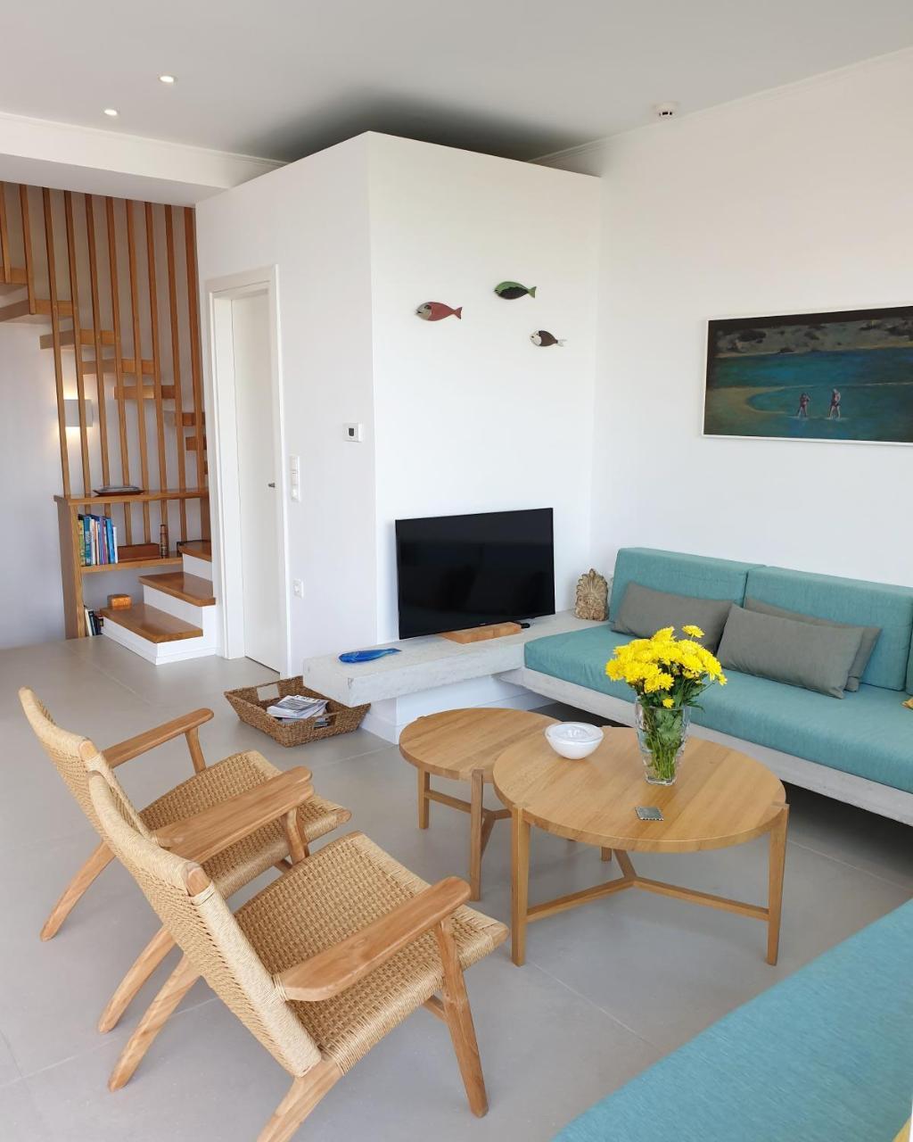 Fos Villa, A Luxe House With Private Heated Pool Galatás Eksteriør bilde
